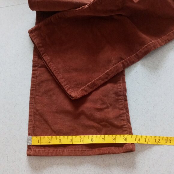 Silver Jeans Co. Rust High Rise corduroy jeans measurements in description - Picture 5 of 7
